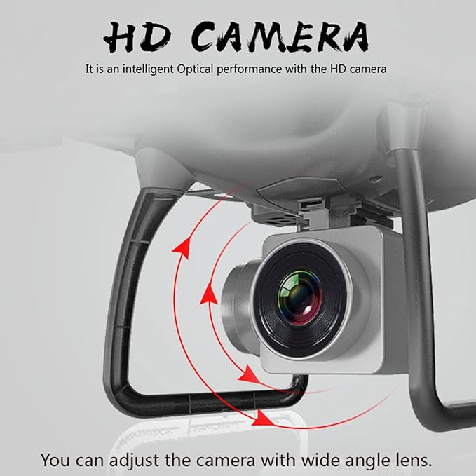 RC Drone Wifi Remote Control Airplane Selfie Quadcopter with 4K HD Camera