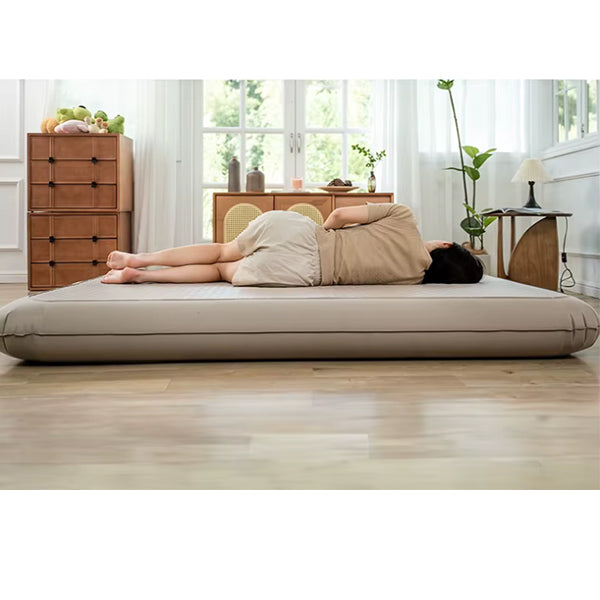 EnjoySpace 7.9’’ Thick Self-Inflating Sleeping Pad with Electric Air Pump, Fast Inflatable Single and Double Mattress for Camping, Hiking, Traveling, Holiday, Suitable for All Ages , 400lbs Capacity