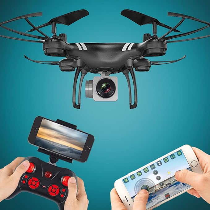 RC Drone Wifi Remote Control Airplane Selfie Quadcopter with 4K HD Camera
