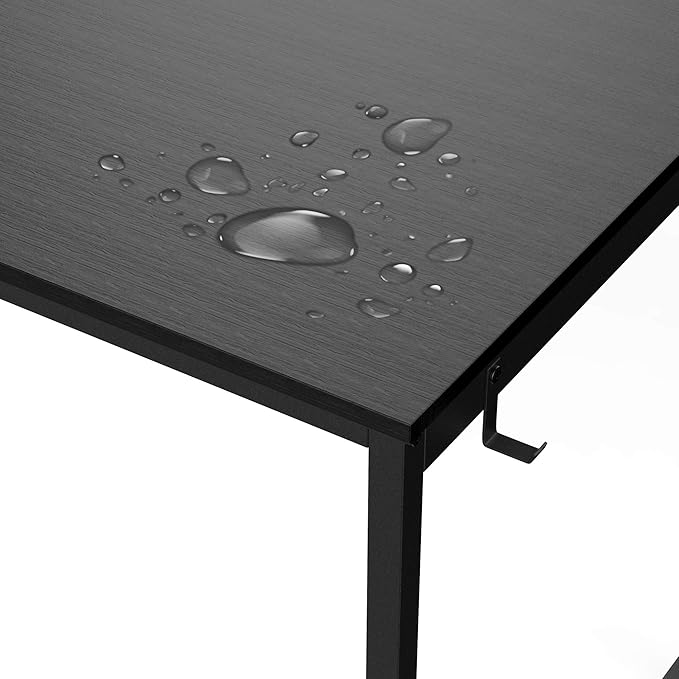 40-Inch Office Desk with Two Fabric Drawers – Computer Writing Table for Bedroom, Home Office, Student Study, or Dorm Room