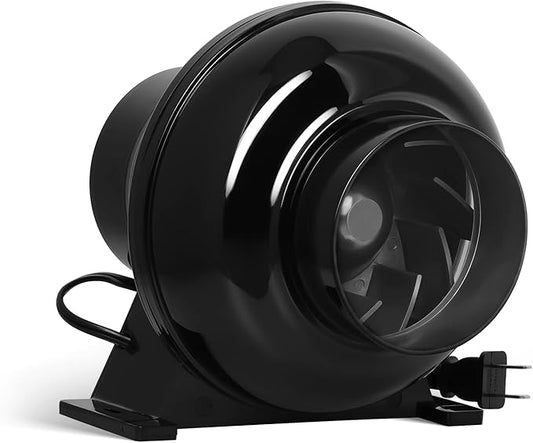 Vivosun 4 Inch 230 CFM Inline Duct Ventilation Fan Quiet Vent Blower for Hydroponics Grow Tent, Greenhouse Air Circulation, Upgrade