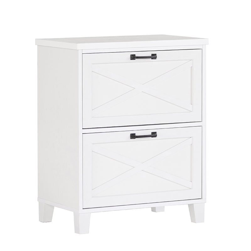 Maxxus 2 Drawer Filling Cabinet, White